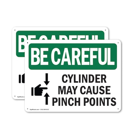 Signmission Safety Culture Sign, 18 in Width, Aluminum, Rectangle OS-2PACK-BC-A-1218-L-10072